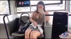 Kathalina López en el Colectivo